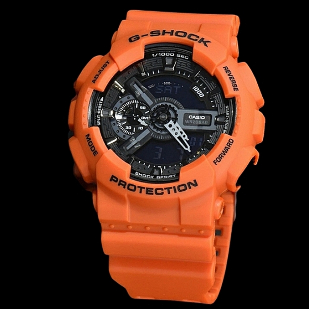 Casio Orange Bengal & Triple Black Premium G-Shock - Picture 7 of 9